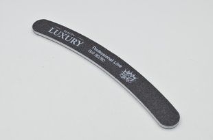 Мінеральна пилочка для нігтів Beauty LUXURY MF-08A 80*80 чорна MF-08A фото