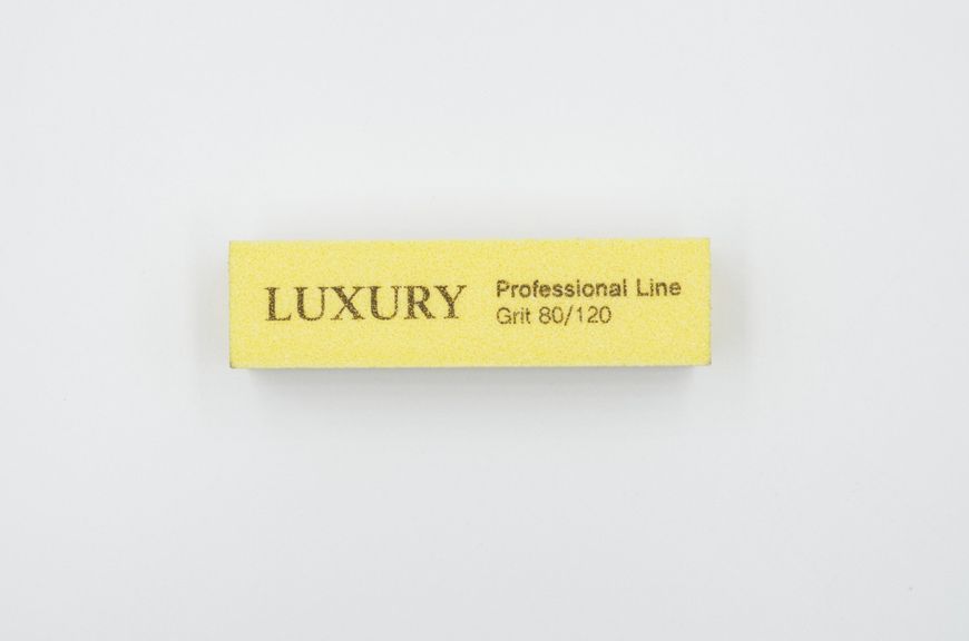 Полірувальний блок для нігтів Beauty LUXURY B-04 жовтий B-04 фото