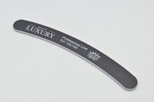 Мінеральна пилочка для нігтів Beauty LUXURY MF-08D 100*180 чорна MF-08D фото