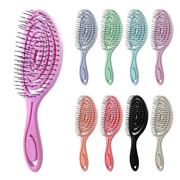 Щетка массажная для волос 22см*7см Beauty LUXURY HB-05-25 разных цветов HB-05-25  фото