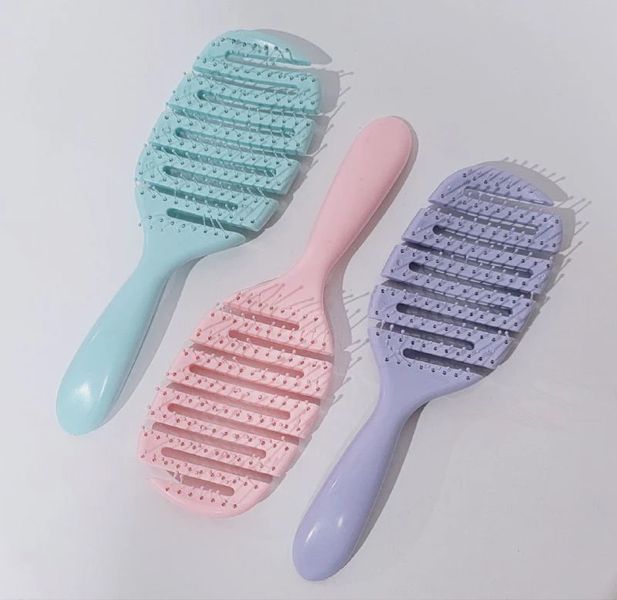 Щетка массажная для волос продувная HB-05-29 Beauty LUXURY HB-05-29 фото