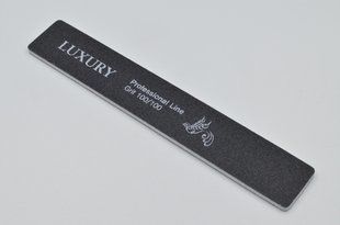 Мінеральна пилочка для нігтів Beauty LUXURY MF-12C 100*100 чорна MF-12C фото