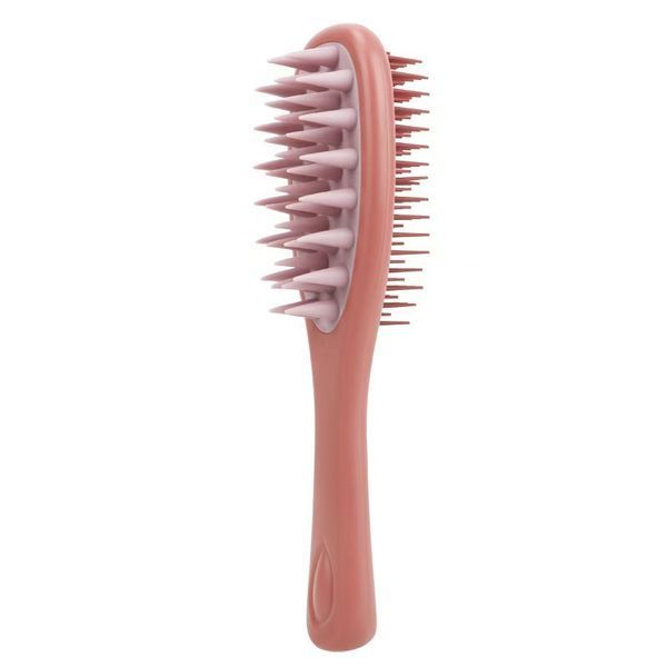 Щетка массажная для волос двусторонняя HB-08-16 Beauty LUXURY HB-08-16 різні кольори фото