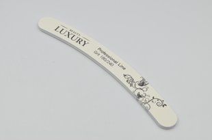 Мінеральна пилочка для нігтів Beauty LUXURY MF-05N 180*240 біла MF-05N фото
