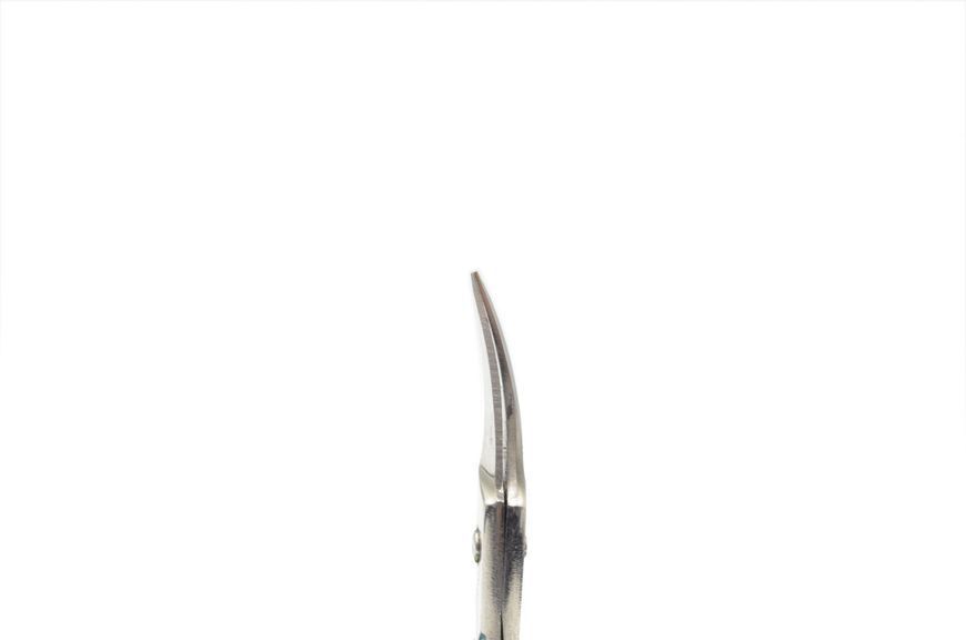Ножницы маникюрные для кутикулы Beauty LUXURY HM-22 цветные изогнутые HM-22 фото