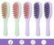 Щетка массажная для волос двусторонняя Beauty LUXURY HB-08-16 цветная  HB-08-16 різні кольори фото 8