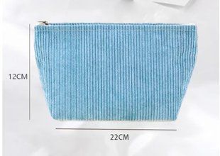 Косметичка жіноча вельвет 22 см * 12 см * 5 см - Beauty LUXURY WB-4002 WB-4002 фото