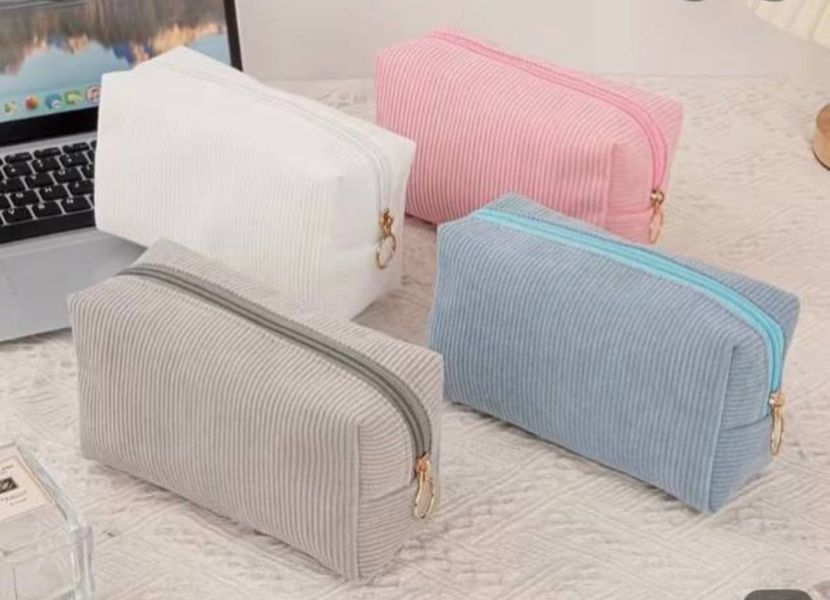 Косметичка женская вельвет 19 см * 9 см * 12 см - Beauty LUXURY WB-4003 WB-4003 фото