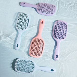 Масажна щітка для волосся 2 кольори 22cm*8cm Beauty LUXURY  HB-08-17 фото