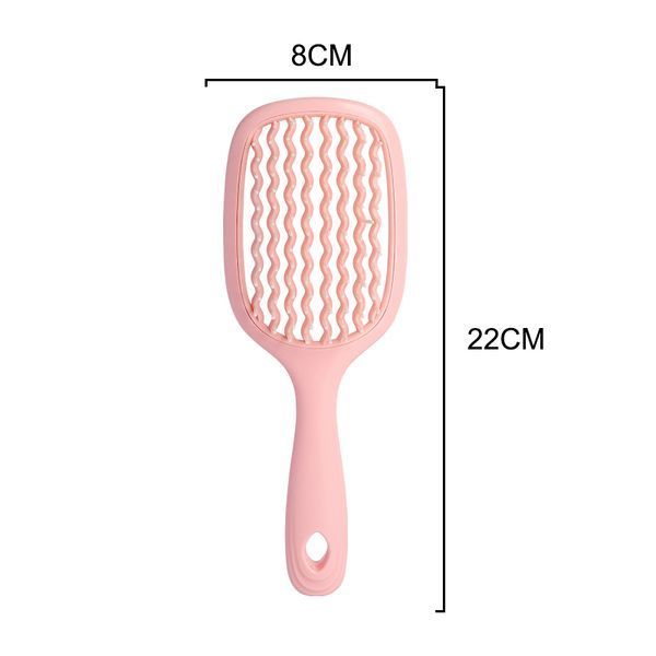Щетка массажная для волос 2 цвета 22cm*8cm Beauty LUXURY  HB-08-17 фото