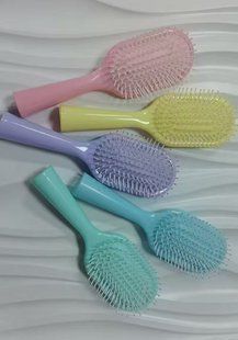 Масажна щітка для волосся Beauty LUXURY - 5 кольори  HB-08-19 фото