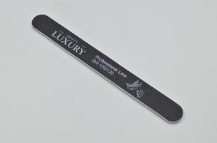 Мінеральна пилочка для нігтів Beauty LUXURY MF-04E 120*120 чорна MF-04E фото