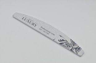 Мінеральна пилочка для нігтів Beauty LUXURY MF-31G 120*180 сіра MF-31G фото