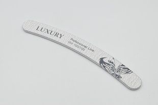 Мінеральна пилочка для нігтів Beauty LUXURY MF-06C 100*100 сіра MF-06C фото