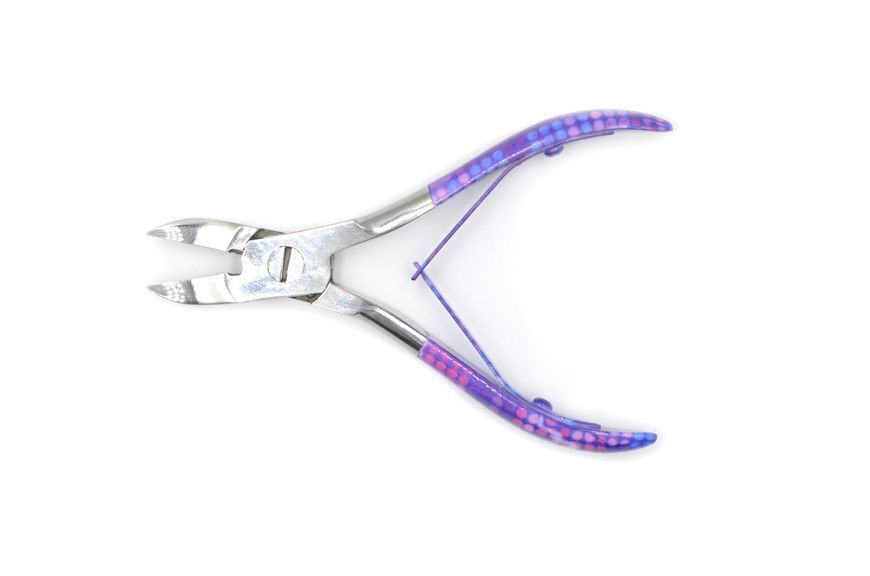Кусачки педикюрні для нігтів Beauty LUXURY KP-03 кольорові KP-03 фото